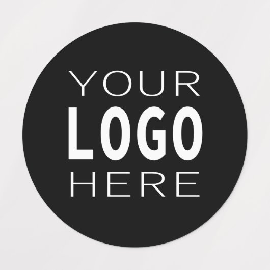 Eenvoudige, eenvoudige vervanging van Logo | Zwart Labels (Design 1)