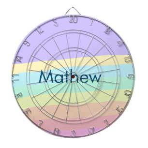 eenvoudige eerste letter monogram add your name le dartbord