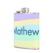 eenvoudige eerste letter monogram add your name le heupfles (Links)