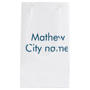 eenvoudige eerste letter monogram add your name le klein cadeauzakje