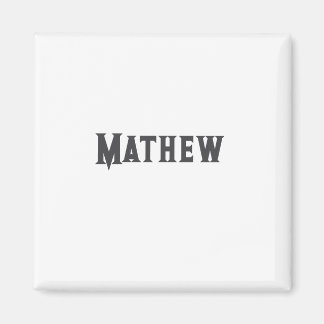 eenvoudige eerste letter monogram add your name le magneet