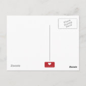 Eenvoudige eerste Moederdag aangepaste foto Briefk Briefkaart (Achterkant)