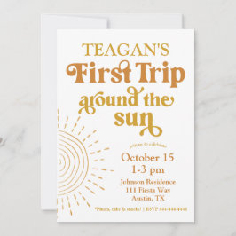 Eenvoudige eerste reis om de eerste zondag kaart