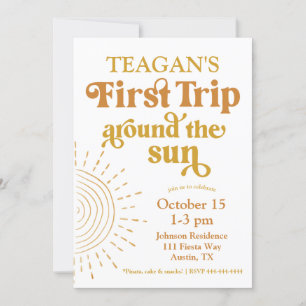 Eenvoudige eerste reis om de eerste zondag kaart