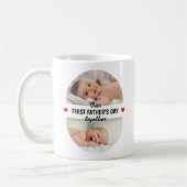 Eenvoudige eerste Vaderdag Egg-geïnspireerde 4 fot Koffiemok (Links)