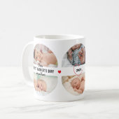 Eenvoudige eerste Vaderdag Egg-geïnspireerde 6 fot Koffiemok (Voorkant links)