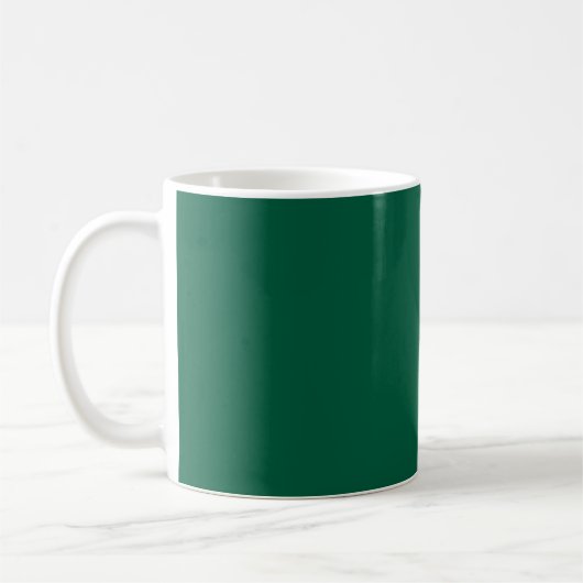 Eenvoudige effenkleurige koffiemok (Links)