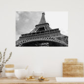 Eenvoudige Eiffeltower Poster (Keuken)