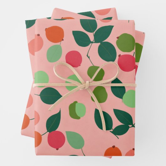 Eenvoudige eigentijdse stijl. inpakpapier vel (In situ)