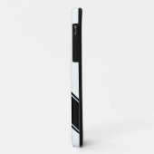 Eenvoudige Elegance Chic Retro Monogram Aangepaste Case-Mate iPhone Case (Achterkant/links)