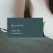 Eenvoudige Elegant Consultant Networking Visitekaartje