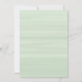 Eenvoudige Elegant Eucalyptus Leaves Birthday Kaart (Achterkant)