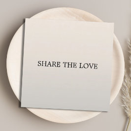 Eenvoudige Elegant Faux Silver Beauty Aanbevelingskaartje