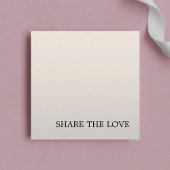 Eenvoudige Elegant Faux Silver Beauty Aanbevelingskaartje