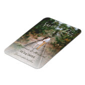 Eenvoudige Elegant Foto slaat de Magnet van de Dat Magneet (Linkerzijde)