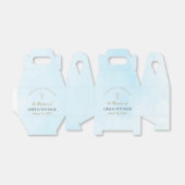 Eenvoudige Elegant Gold Cross Baptisme Christening Bedankdoosjes (Uitgevouwen)