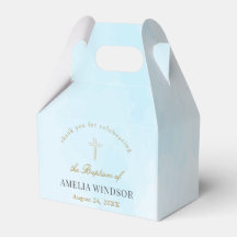 Eenvoudige Elegant Gold Cross Baptisme Christening