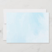 Eenvoudige Elegant Gold Cross-Baptisme Hartelijk d Kaart (Achterkant)