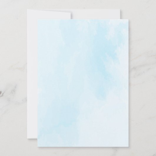 Eenvoudige Elegant Gold Cross-Baptisme Hartelijk d Kaart (Achterkant)