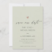 EENVOUDIGE ELEGANT GOLD GRAY TYPOGRAPHY BEWAREN DE SAVE THE DATE (Voorkant)