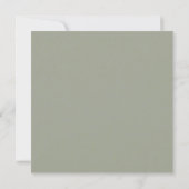 EENVOUDIGE ELEGANT GOLD GRAY TYPOGRAPHY DANK U BEDANKKAART (Achterkant)