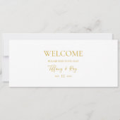 Eenvoudige Elegant Gold Hanging Seader (Achterkant)