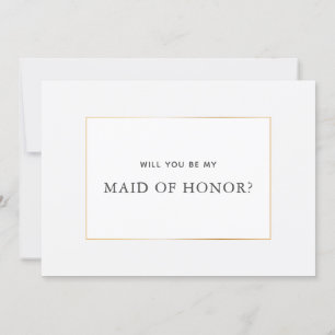 Eenvoudige Elegant Gold-kaart met het beste voorst Save The Date