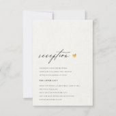 EENVOUDIGE ELEGANT GOLD KRAFT TYPOGRAPHY RECEPT KAART (Voorkant)