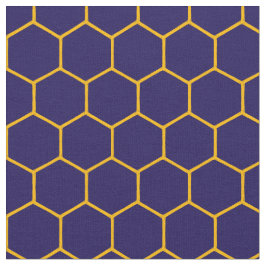 Eenvoudige Elegant Honeycomb Pattern Abstracte mar Stof