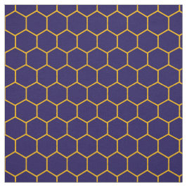 Eenvoudige Elegant Honeycomb Pattern Abstracte mar Stof