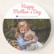 Eenvoudige Elegant Moderne Moederdag Foto Naam