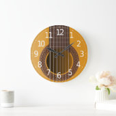 Eenvoudige Elegant Musical Guitar | Wandklok (Huis)