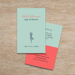 Eenvoudige Elegant pasta-pictogram Yoga-instructie Flyer<br><div class="desc">Elegant aanpasbare flyer-sjabloon met pastelkleuren. U kunt aanpassen met jouw tekst en het aanpassen met visitekaartje.</div>