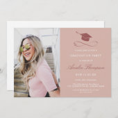 Eenvoudige Elegant roze fotograaf Kaart (Voorkant / Achterkant)