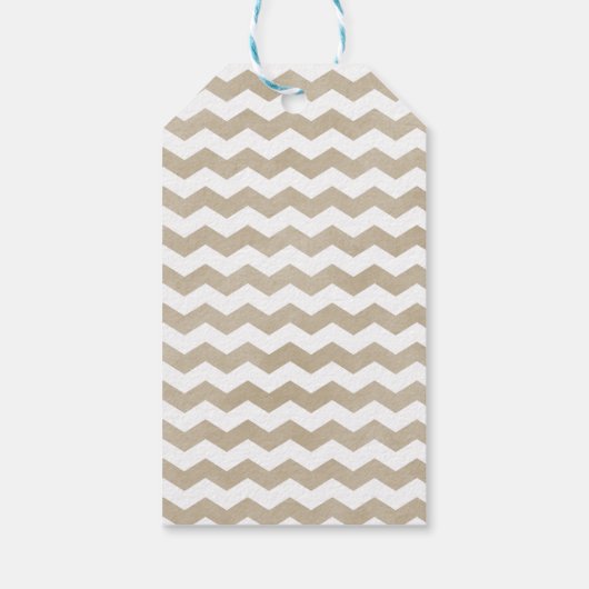 Eenvoudige Elegant Typografie Dusty Taupe Kerstmis Cadeaulabel (Achterkant)