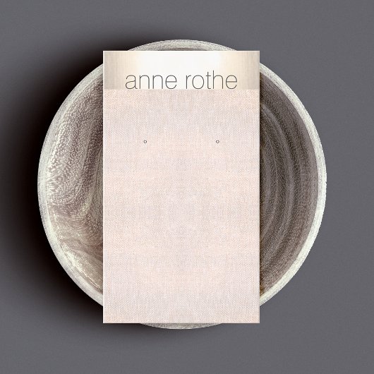 Eenvoudige Elegant-verhuurder Visitekaartje