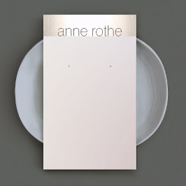 Eenvoudige Elegant-verhuurder Visitekaartje