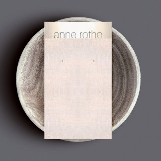 Eenvoudige Elegant-verhuurder Visitekaartje