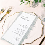 Eenvoudige Elegant Wedding Dinner Party Menus Menu<br><div class="desc">Elegant 5x7-inch Wedding Table Menu Cards Flat Menu Elegant Calligraphy Eat and Drink Wedding Menus | Eenvoudige kalligrafie Rustic Wedding Menus Wedding Menus,  Rustic Wedding Menu,  Floral Wedidng Menu,  Wedding Table Menu</div>