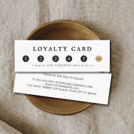 Eenvoudige Elegant White Faux Gold Beauty Loyalty