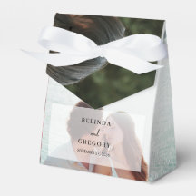 Eenvoudige Elegante 2 foto overlay script bruiloft