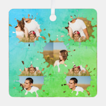 Eenvoudige, elegante, aangepaste fotocollage