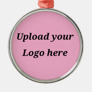 Eenvoudige, elegante, aangepaste fotocollage metalen ornament