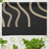 Eenvoudige, elegante, aangepaste fotocollage theedoek (Gevouwen)