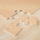 Eenvoudige elegante aangepaste logo hier bedrijf   legpuzzel (Zijkant)