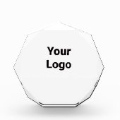 Eenvoudige elegante aangepaste logo hier, bedrijfs fotoblokken (Voorkant)