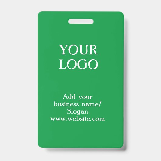 Eenvoudige elegante aangepaste logo hier pasen bed badge (Voorzijde)