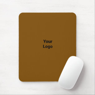 Eenvoudige elegante aangepaste logo in bedrijfsmui muismat