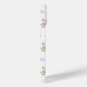 Eenvoudige Elegante Aquarel Hydrangea Bloemen Case-Mate iPhone Case (Achterkant / Rechts)