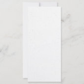 Eenvoudige elegante bloemenprogramma's (Achterkant)